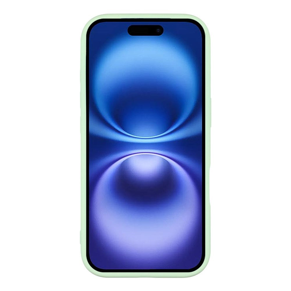 EIDERWOOD iPhone 17 Fleksibelt Plastik Mobil Cover m. Foret Inderside - MagSafe Kompatibel - Mintgrøn