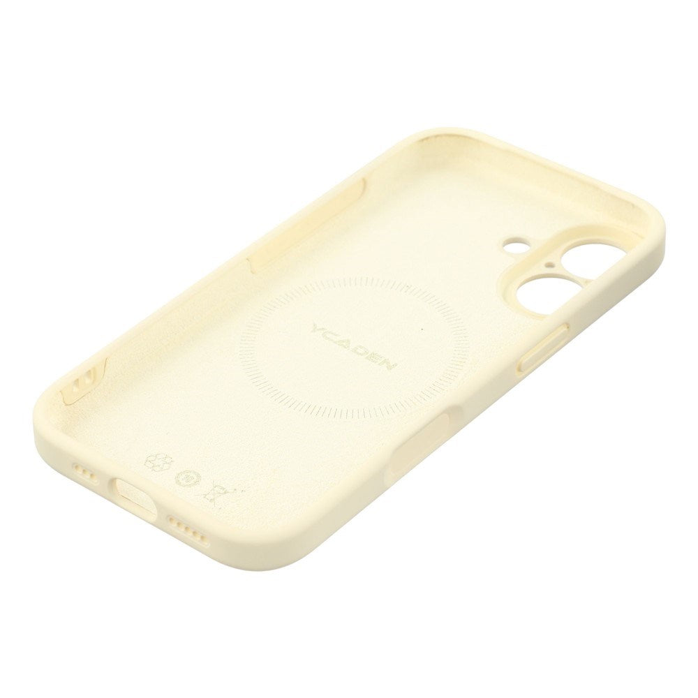 EIDERWOOD iPhone 17 Fleksibelt Plastik Mobil Cover m. Foret Inderside - MagSafe Kompatibel - Hvid