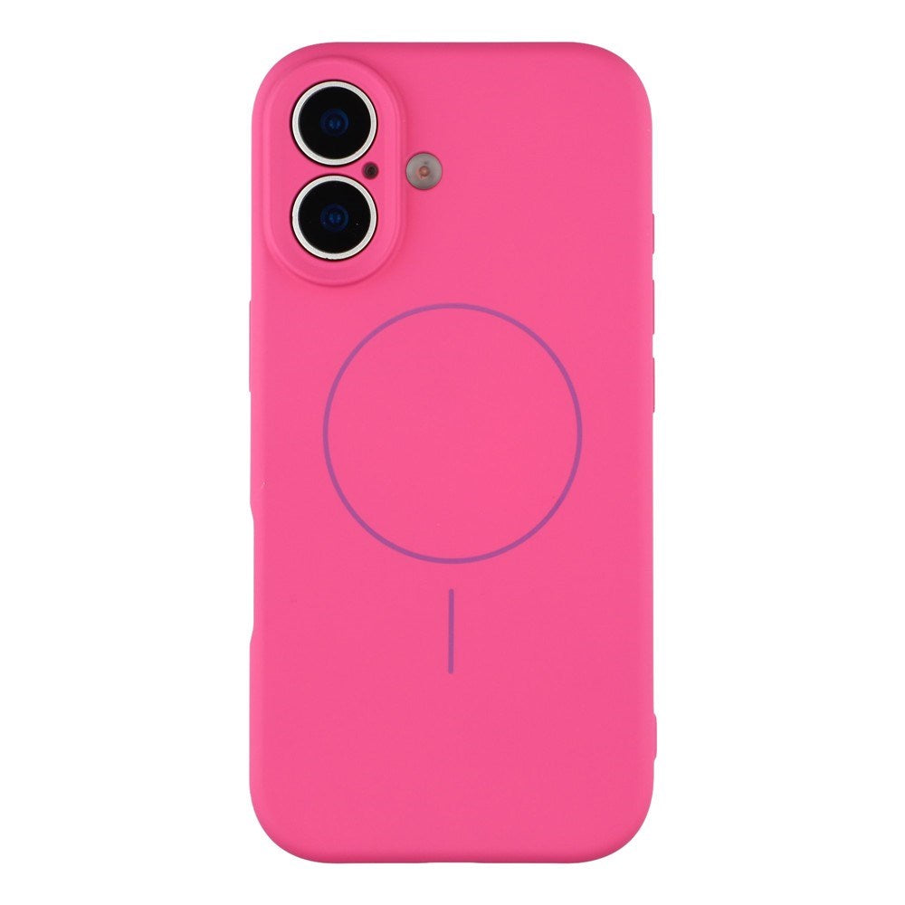 EIDERWOOD iPhone 17 Fleksibelt Plastik Mobil Cover m. Foret Inderside - MagSafe Kompatibel - Pink