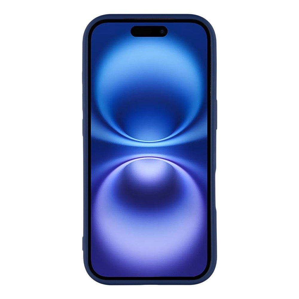 EIDERWOOD iPhone 17 Fleksibelt Plastik Mobil Cover m. Foret Inderside - MagSafe Kompatibel - Mørkeblå