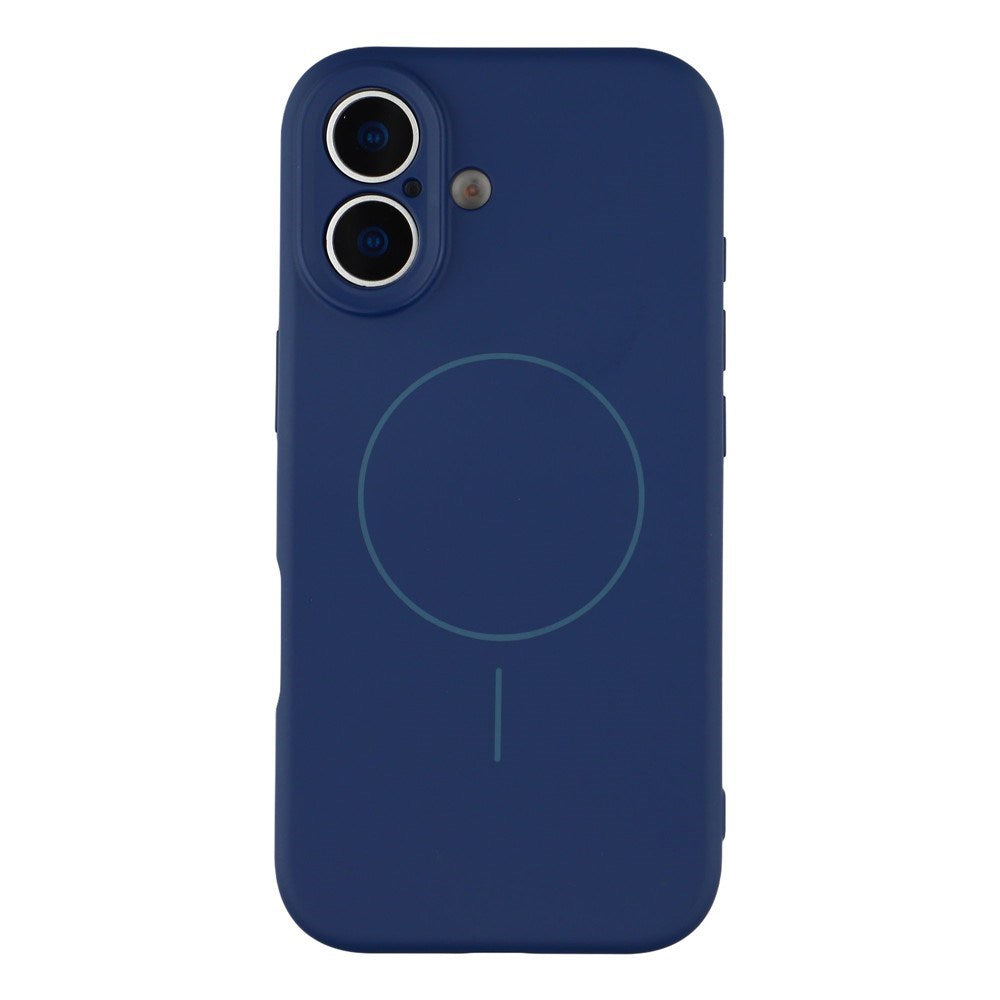 EIDERWOOD iPhone 17 Fleksibelt Plastik Mobil Cover m. Foret Inderside - MagSafe Kompatibel - Mørkeblå