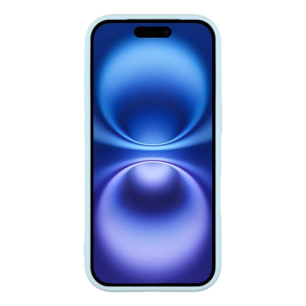 EIDERWOOD iPhone 17 Fleksibelt Plastik Mobil Cover m. Foret Inderside - MagSafe Kompatibel - Lyseblå