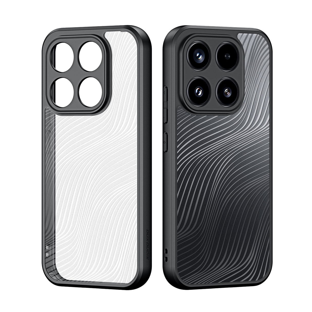 EIDERWOOD Xiaomi 17 DUX DUCIS Aimo Series Plastik Mobil Cover - Gennemsigtig / Sort