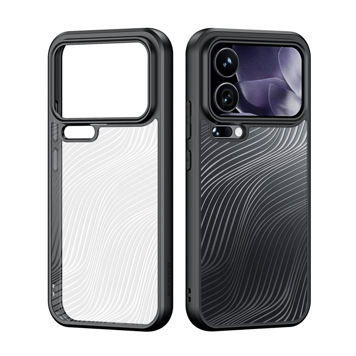 EIDERWOOD Xiaomi 17 Pro DUX DUCIS Aimo Series Plastik Mobil Cover - Gennemsigtig / Sort