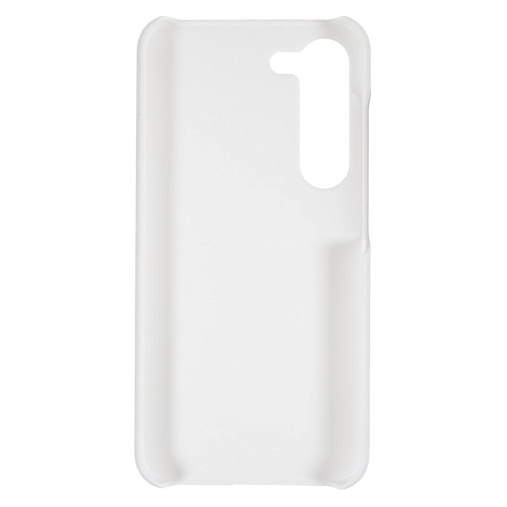 Samsung Galaxy S23+ (Plus) Hårdt Plastik Bagside Cover - Hvid