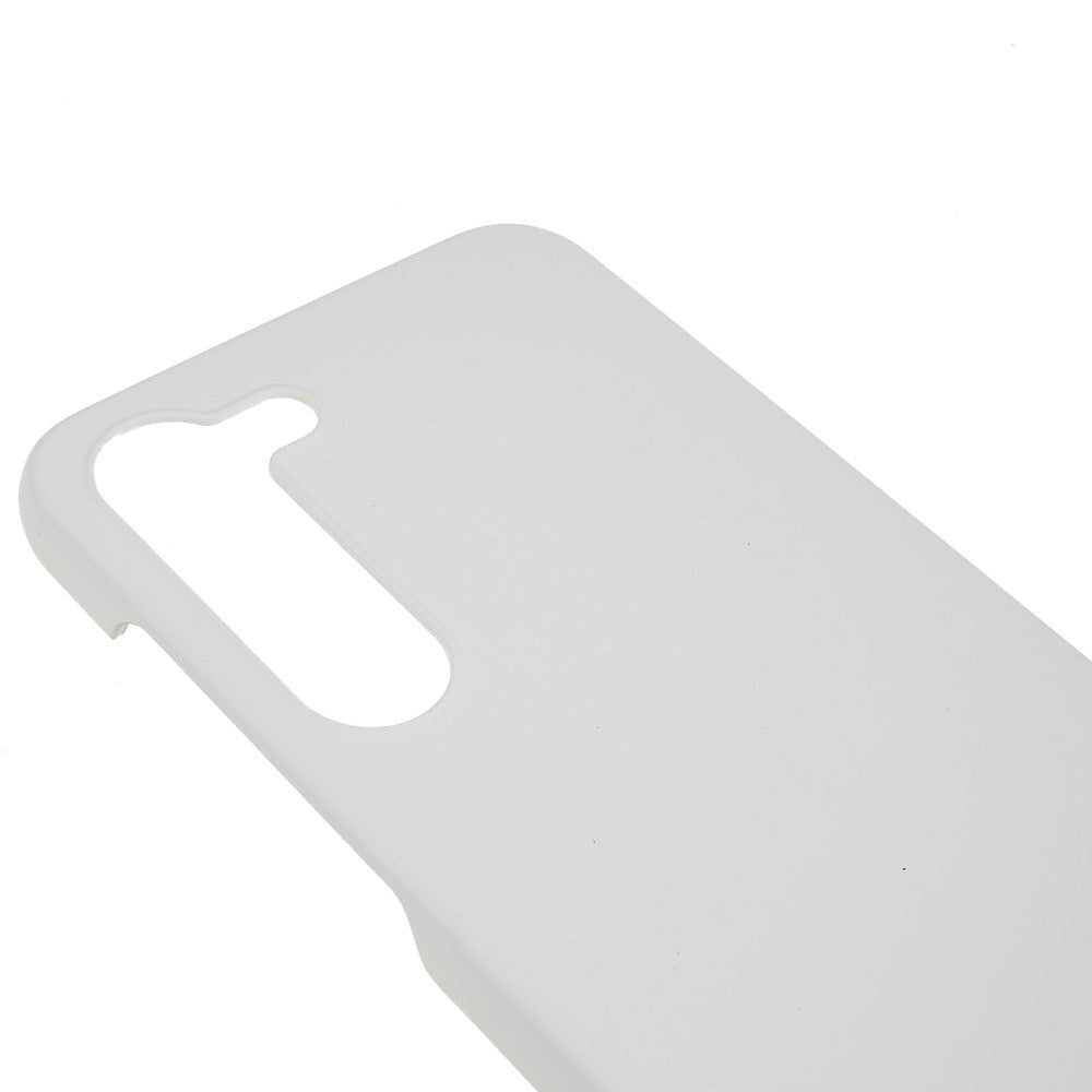 Samsung Galaxy S23+ (Plus) Hårdt Plastik Bagside Cover - Hvid