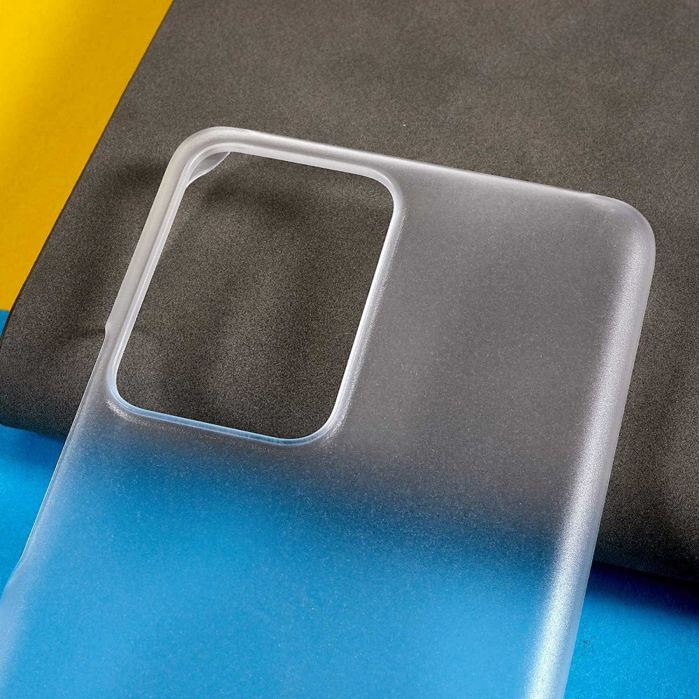 Xiaomi 13 Lite Hårdt Plastik Bagside Cover - Blank - Gennemsigtig