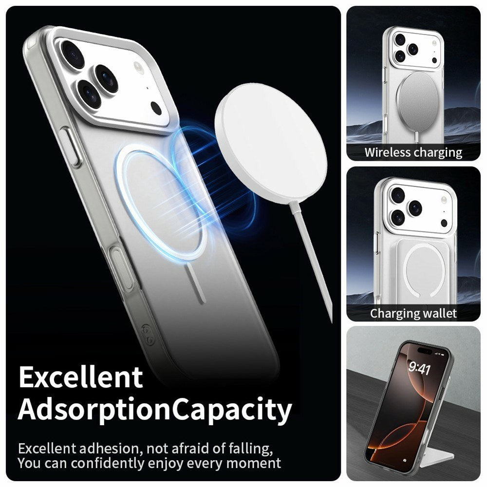 iPhone 18 Pro / 17 Pro EIDERWOOD Hybrid Plast Bagside Cover - MagSafe Kompatibel - Hvid