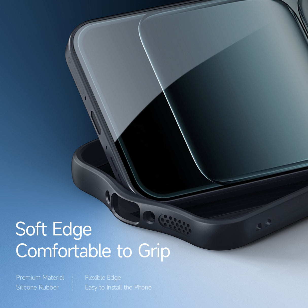 OnePlus 15 DUX DUCIS Aimo Series Plastik Mobil Cover - Gennemsigtig / Sort