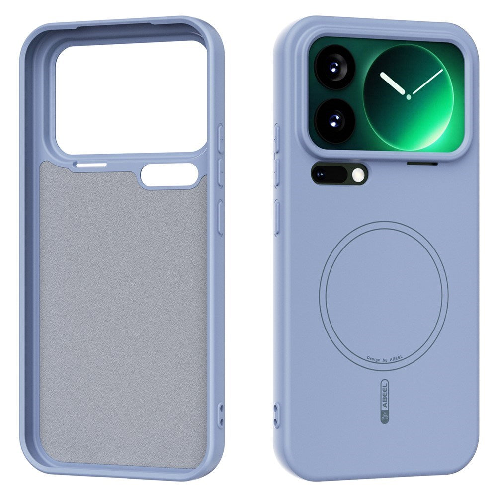 Xiaomi 17 Pro Max Silikone Mobil Cover - MagSafe Kompatibel - Blå