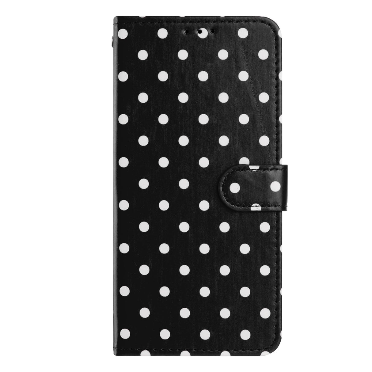 EIDERWOOD Xiaomi 17 Pro Kunstlæder Flip Mobil Cover m. Polka Design - Sort