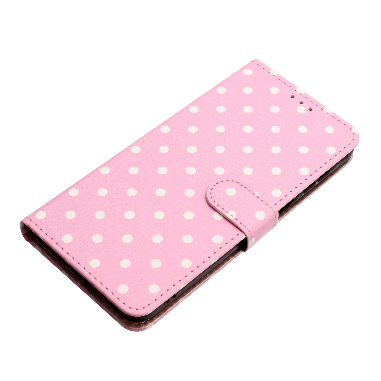 EIDERWOOD Xiaomi 17 Pro Kunstlæder Flip Mobil Cover m. Polka Design - Lyserød