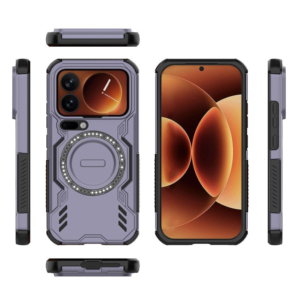 EIDERWOOD Xiaomi 17 Pro Håndværker Hybrid Mobil Cover m. Varmeafledning - Lilla