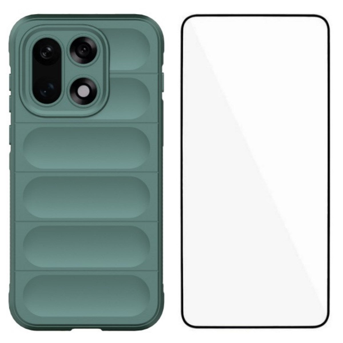 EIDERWOOD OnePlus 15 Håndværker Mobil Cover + Skærmbeskyttelse - Grøn