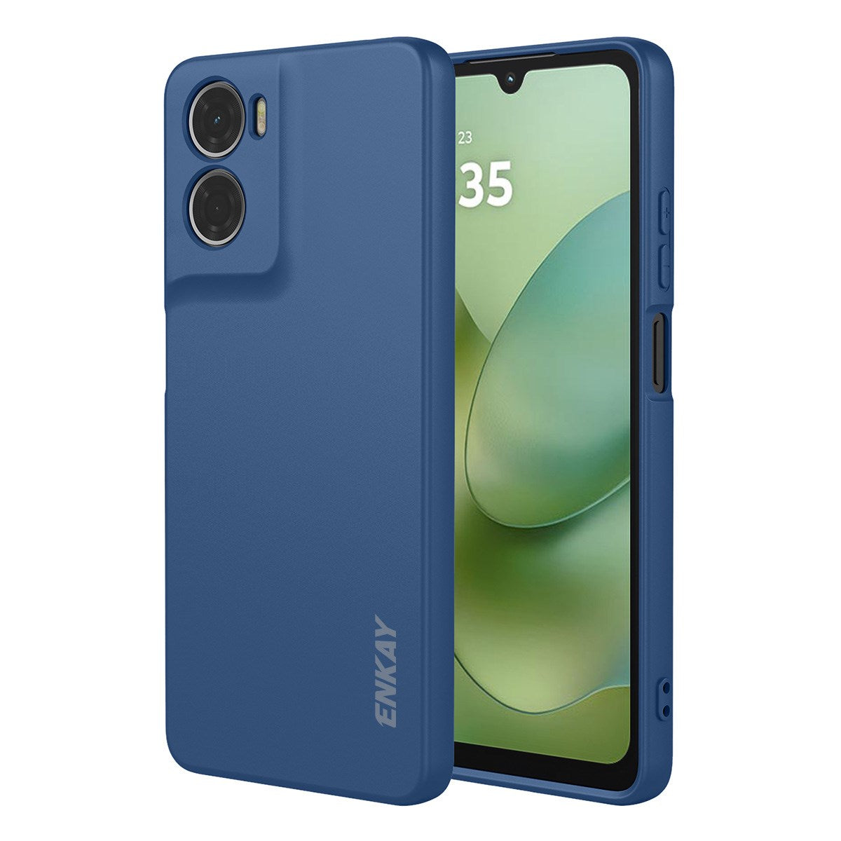Motorola Moto G06 / G06 Power ENKAY Silikone Mobil Cover - Mørkeblå
