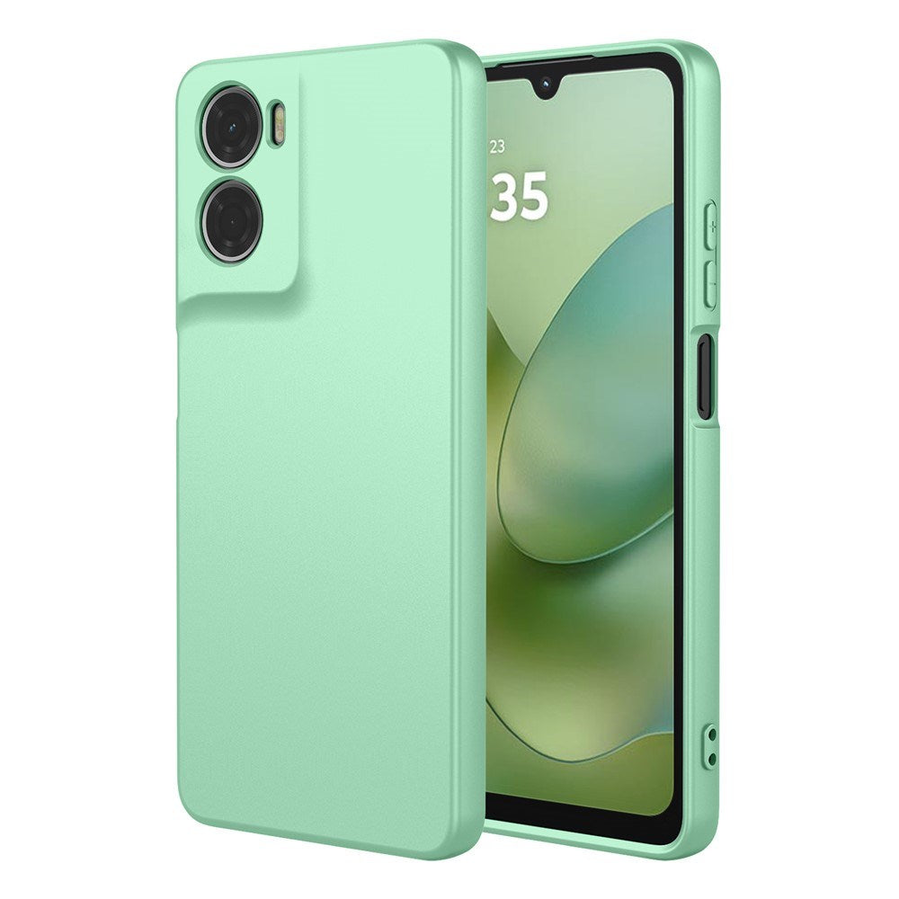 EIDERWOOD Motorola Moto G06 Fleksibelt Plastik Mobil Cover - Lysegrøn