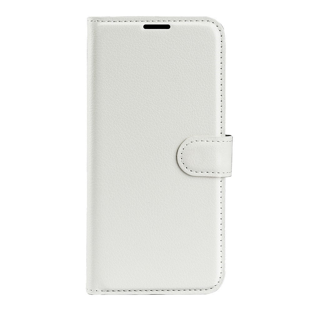 EIDERWOOD Xiaomi 17 Litchi Tekstur Kunstlæder Flip Mobil Cover m. Kortholder - Hvid