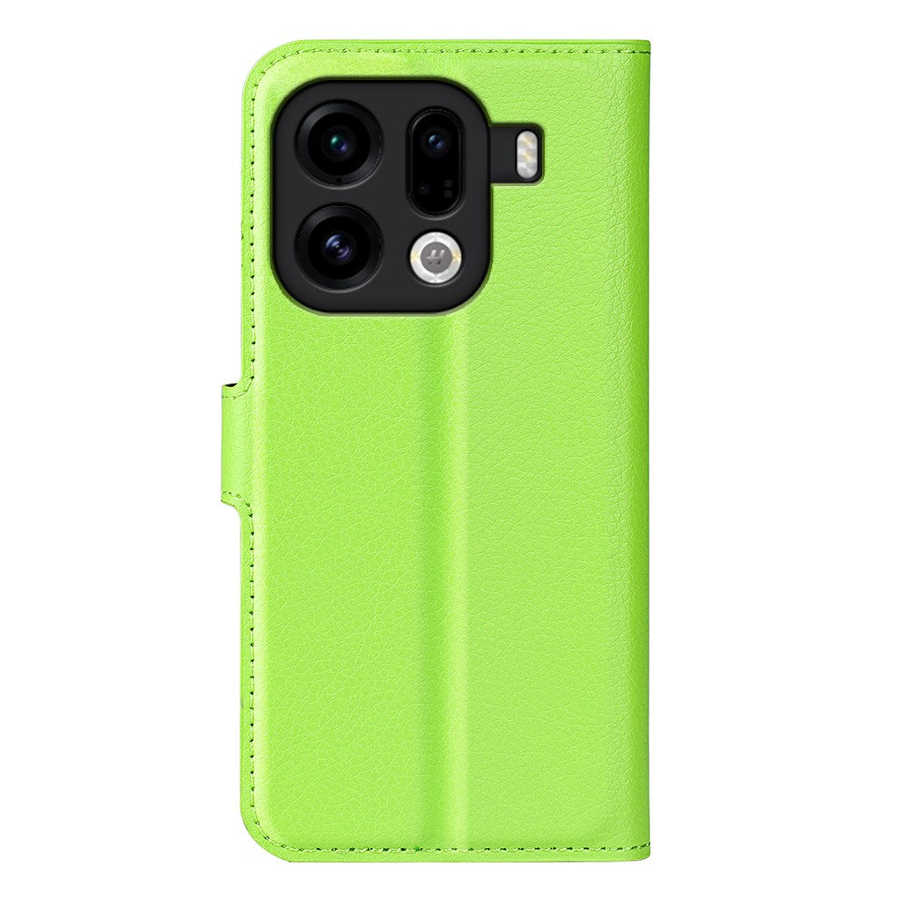 OPPO Find X9 Pro - EIDERWOOD Kunstlæder Flip Cover - Grøn