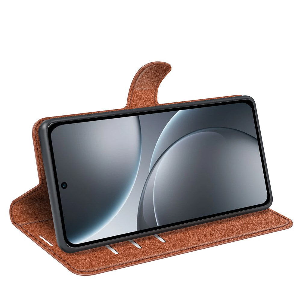 OPPO Find X9 Pro - EIDERWOOD Kunstlæder Flip Cover - Brun