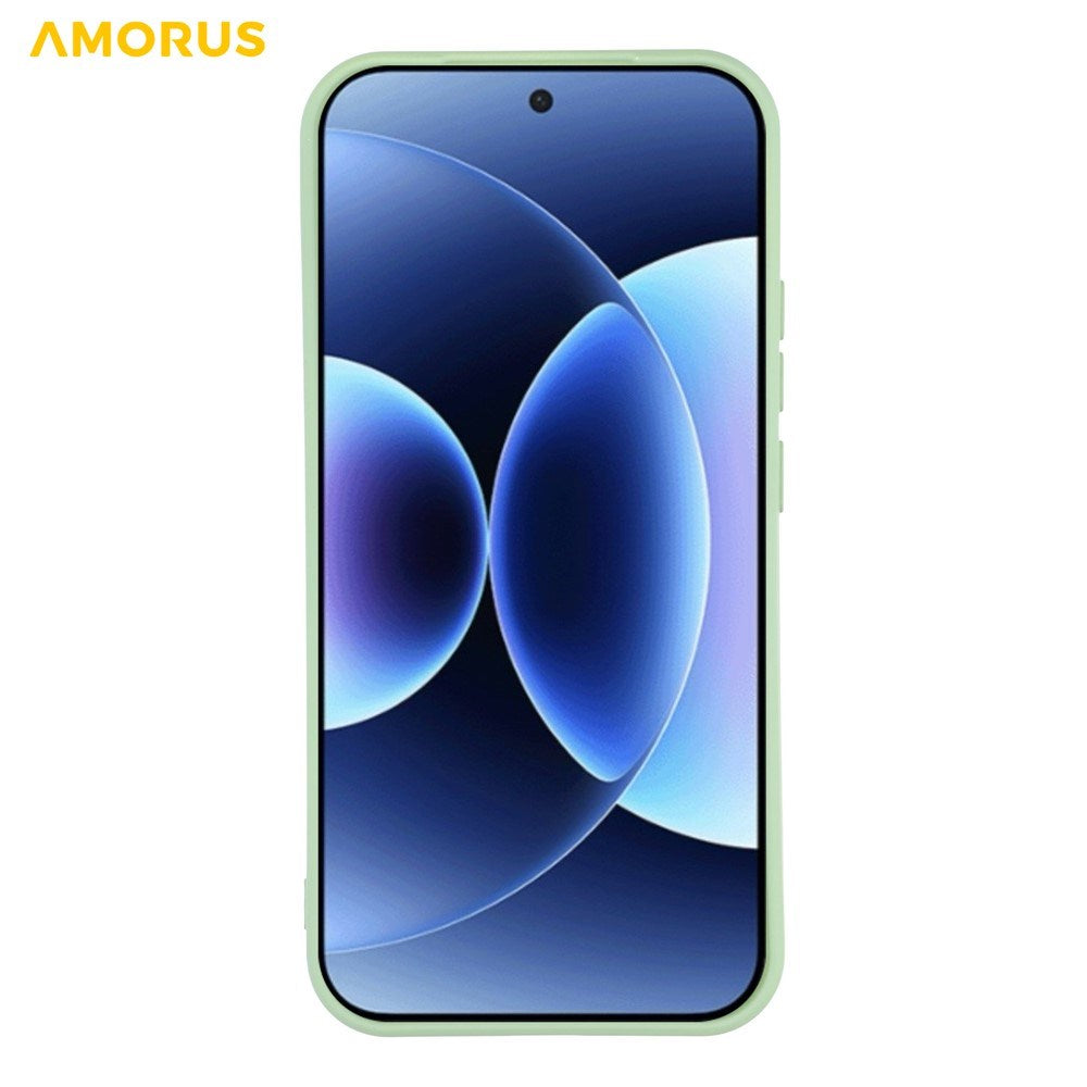Xiaomi 17 Pro Amorus Fleksibelt Plastik Mobil Cover - Lysegrøn