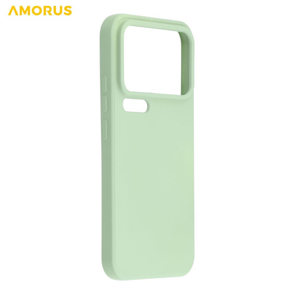 Xiaomi 17 Pro Amorus Fleksibelt Plastik Mobil Cover - Lysegrøn
