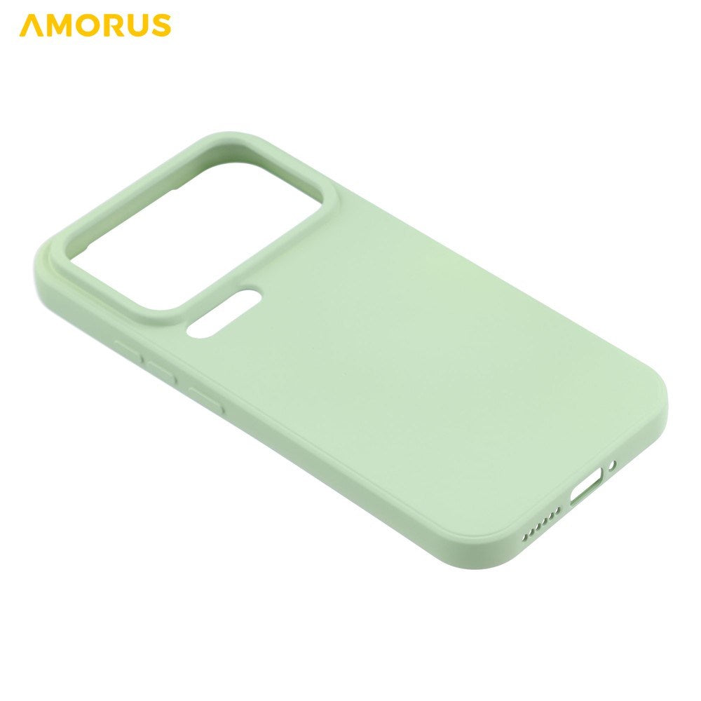 Xiaomi 17 Pro Amorus Fleksibelt Plastik Mobil Cover - Lysegrøn