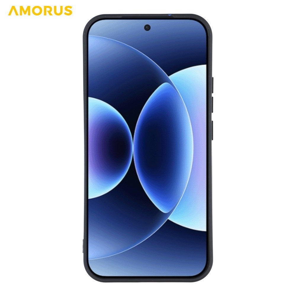 Xiaomi 17 Pro Amorus Fleksibelt Plastik Mobil Cover - Sort