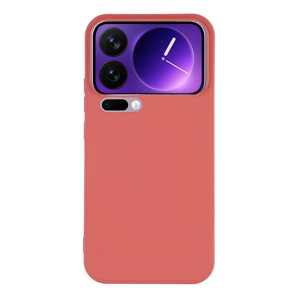 Xiaomi 17 Pro Amorus Fleksibelt Plastik Mobil Cover - Rød