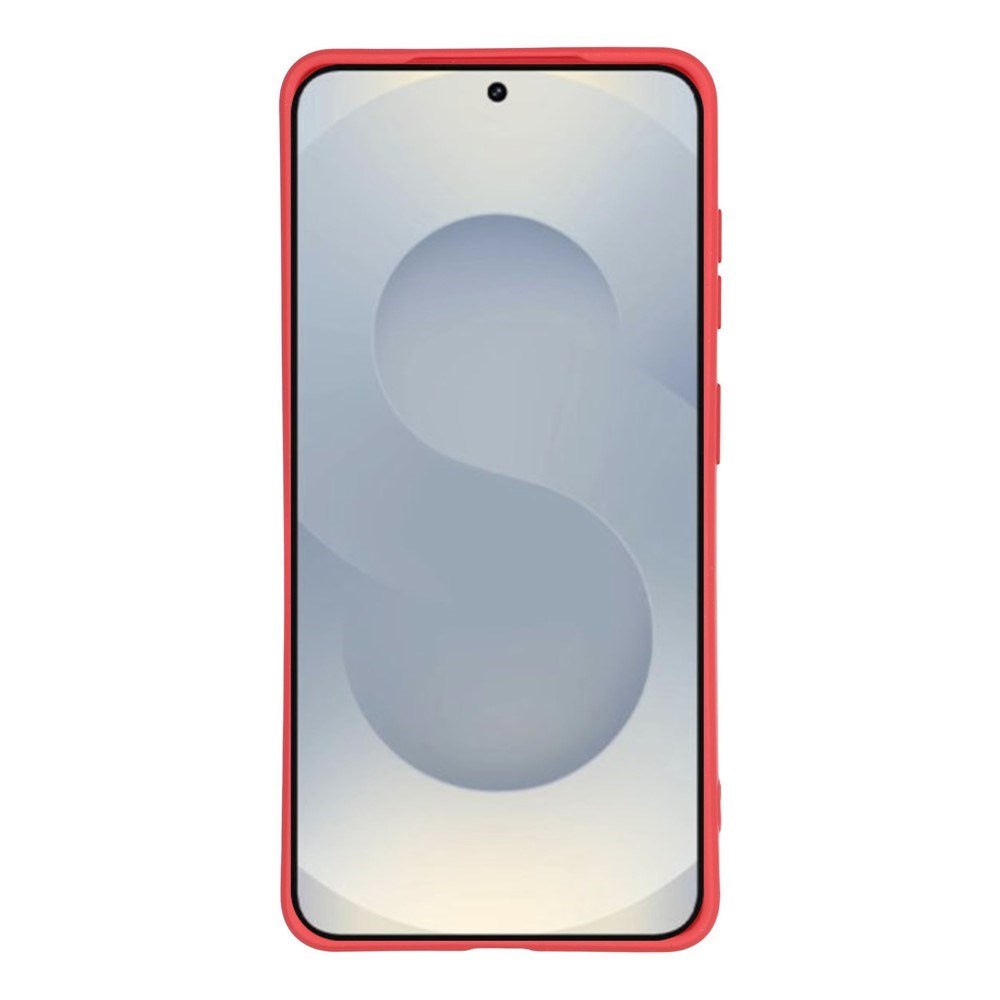 Samsung Galaxy S26 EIDERWOOD Fleksibelt Plast Mobil Cover - Mørkerød