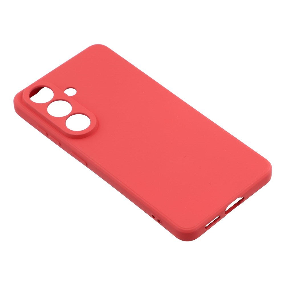 Samsung Galaxy S26 EIDERWOOD Fleksibelt Plast Mobil Cover - Mørkerød