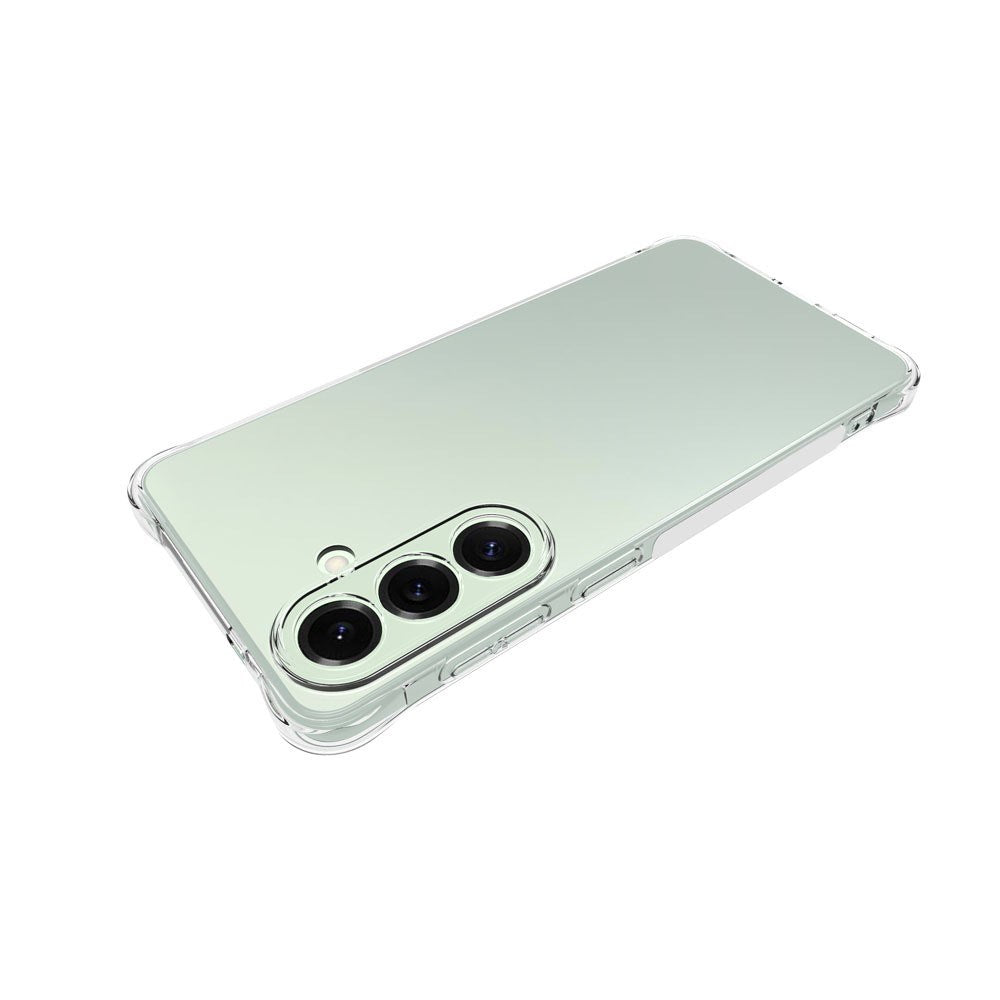 Samsung Galaxy S26+ (Plus) EIDERWOOD Fleksibelt Plast Bagside Cover m. Stødabsorberende Hjørner - Gennemsigtig