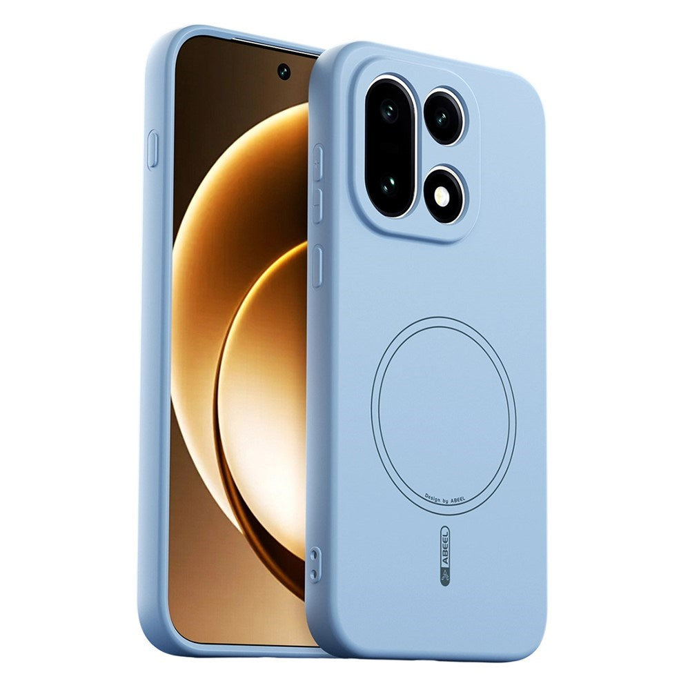 OnePlus 15 Silikone Mobil Cover - MagSafe Kompatibel - Lyseblå