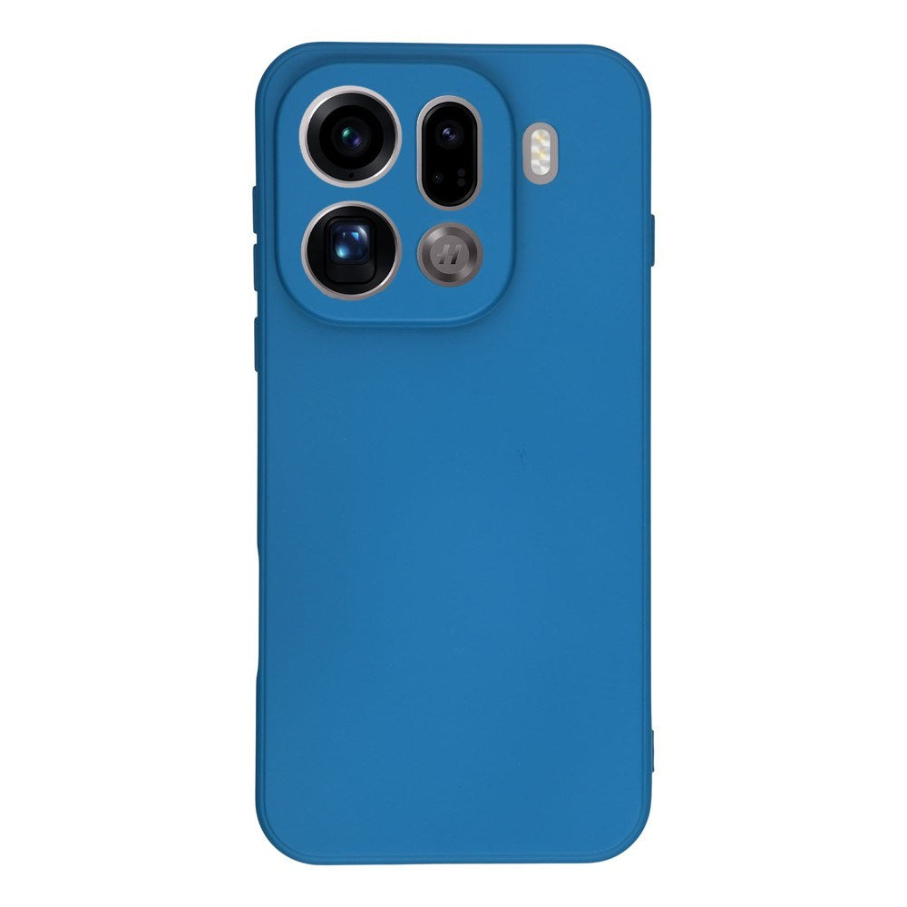 OPPO Find X9 Pro - EIDERWOOD Foret Fleksibelt Plast Bagside Cover - Blå