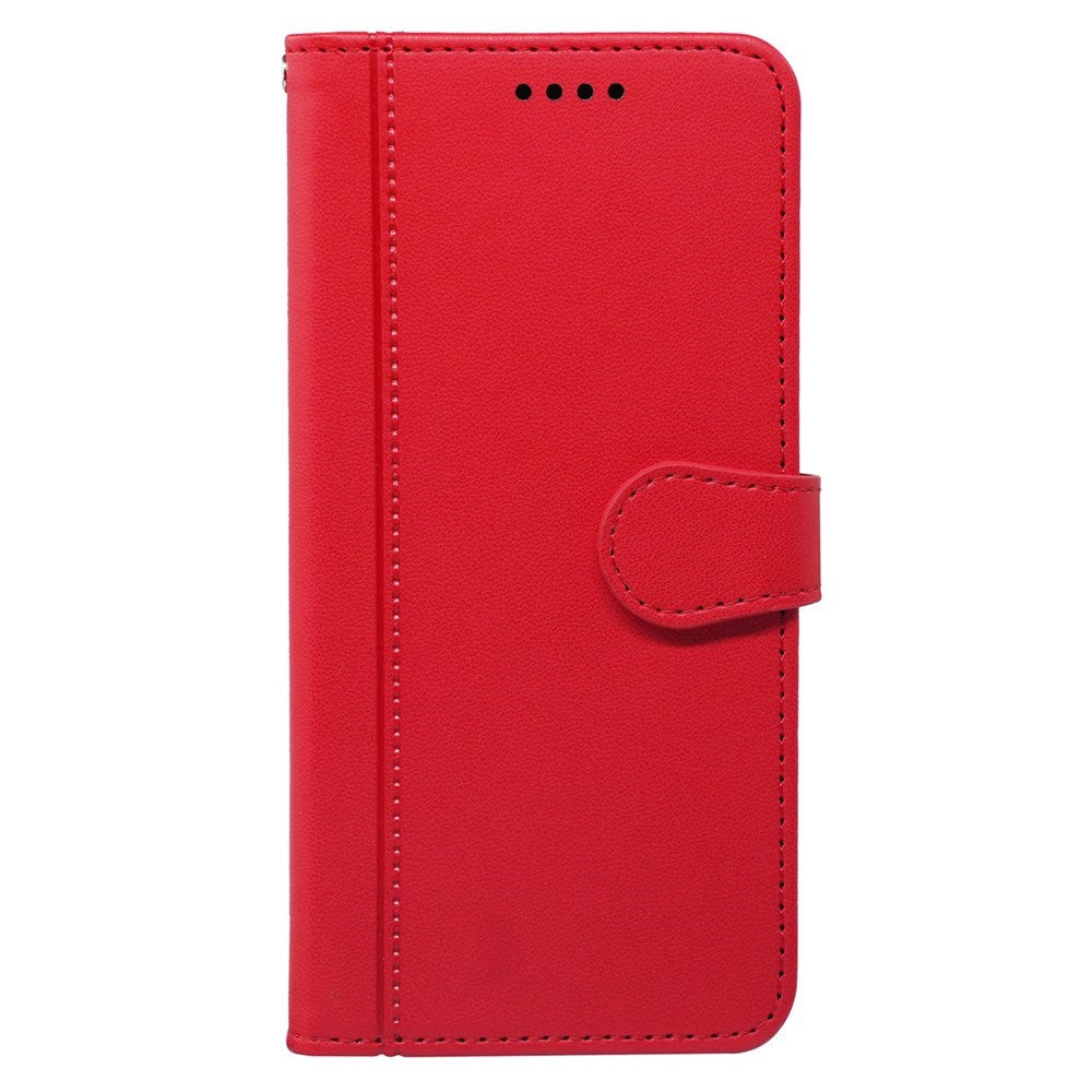 Google Pixel 10a EIDERWOOD Kunstlæder Flip Cover - Rød