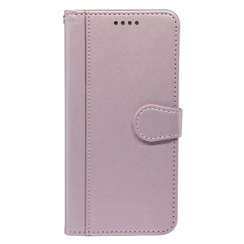 Google Pixel 10a EIDERWOOD Kunstlæder Flip Cover - Rose Gold