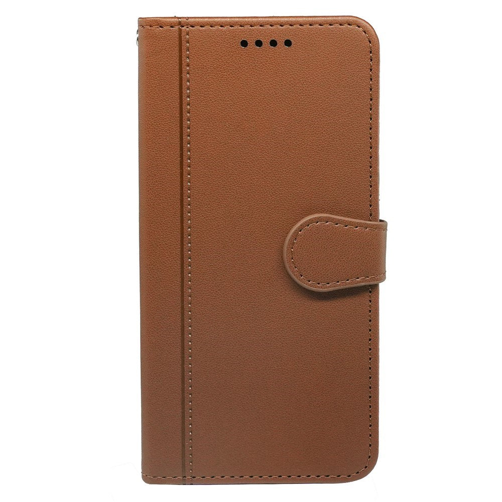Google Pixel 10a EIDERWOOD Kunstlæder Flip Cover - Brun