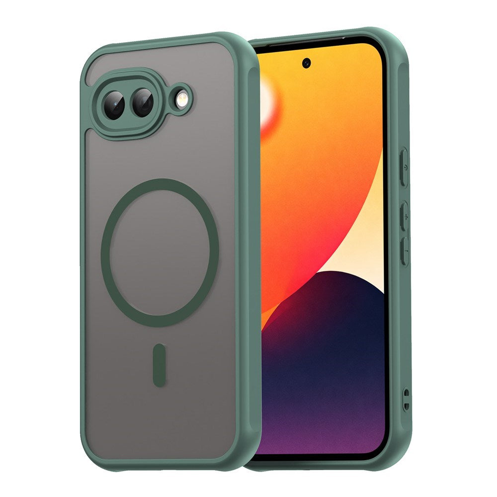 Google Pixel 10a EIDERWOOD Mat Hybrid Plast Bagside Cover - MagSafe Kompatibel - Grøn