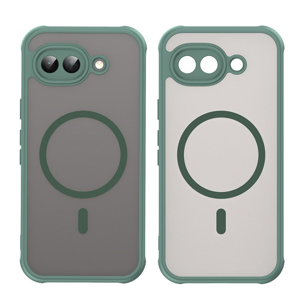 Google Pixel 10a EIDERWOOD Mat Hybrid Plast Bagside Cover - MagSafe Kompatibel - Grøn