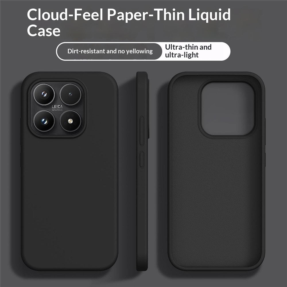 Xiaomi 17 EIDERWOOD 2-i-1 Silikone & Hård Plast Bagside Cover - Sort