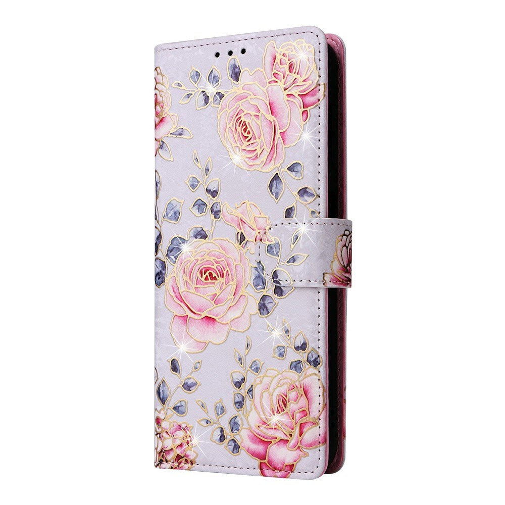 EIDERWOOD Samsung Galaxy S26 Kunstlæder Flip Cover - Blomster - Roser