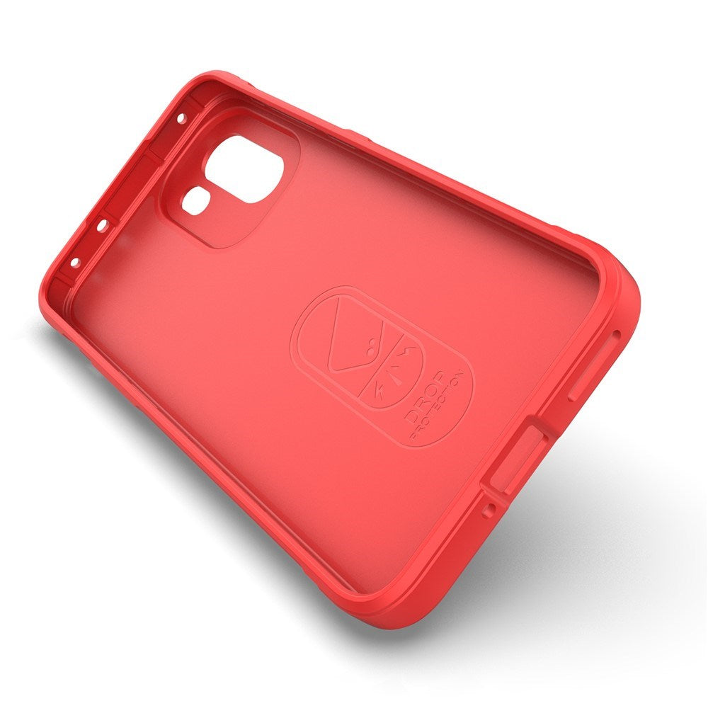 OnePlus 15R EIDERWOOD Fleksibelt Plast Bagside Cover - Rød