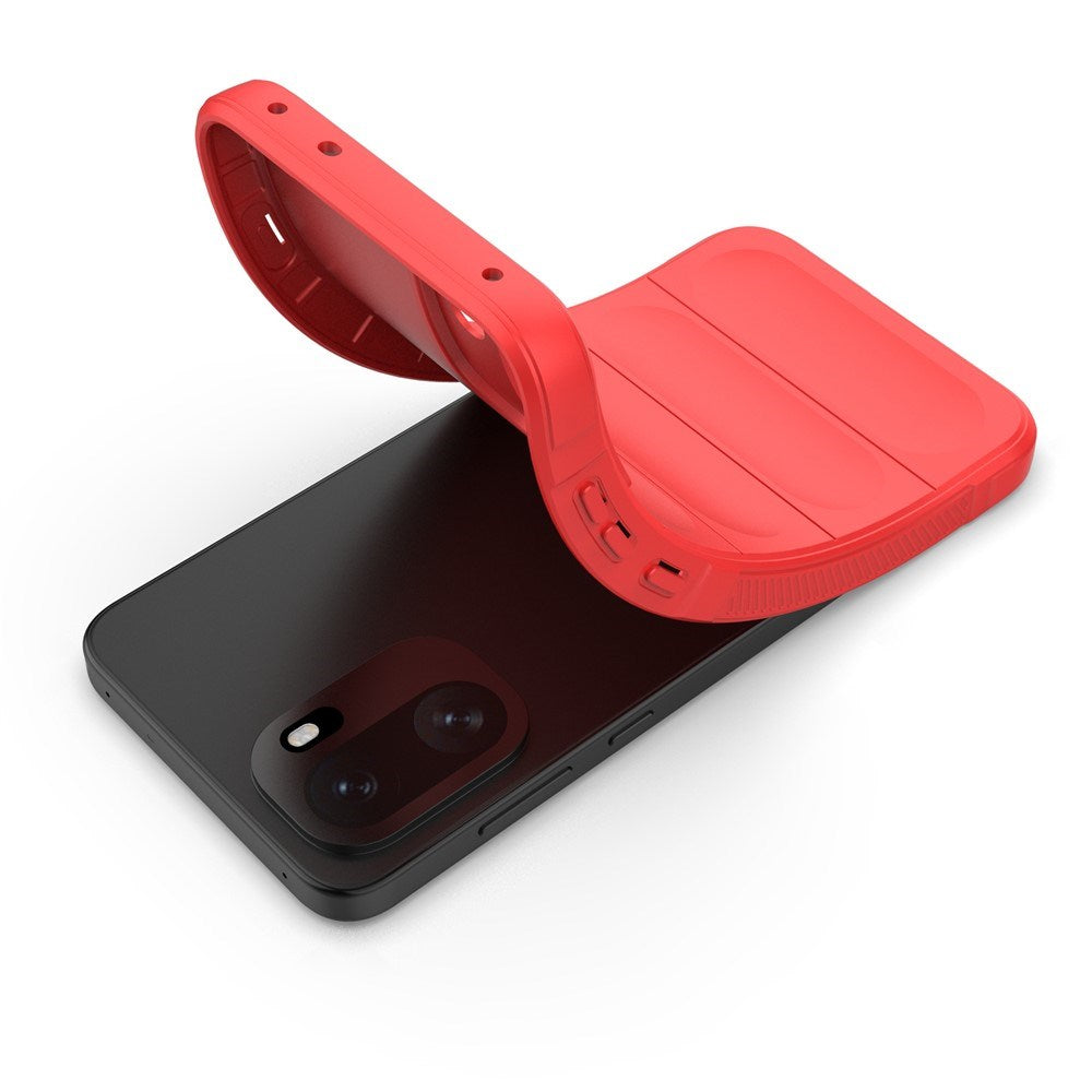 OnePlus 15R EIDERWOOD Fleksibelt Plast Bagside Cover - Rød
