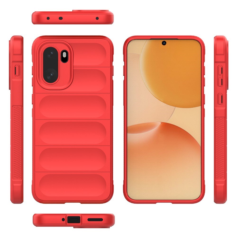 OnePlus 15R EIDERWOOD Fleksibelt Plast Bagside Cover - Rød