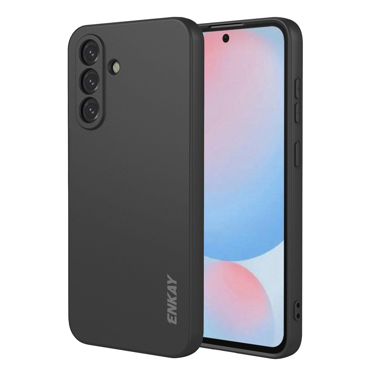 Samsung Galaxy A57 ENKAY Silikone Mobil Cover - Sort