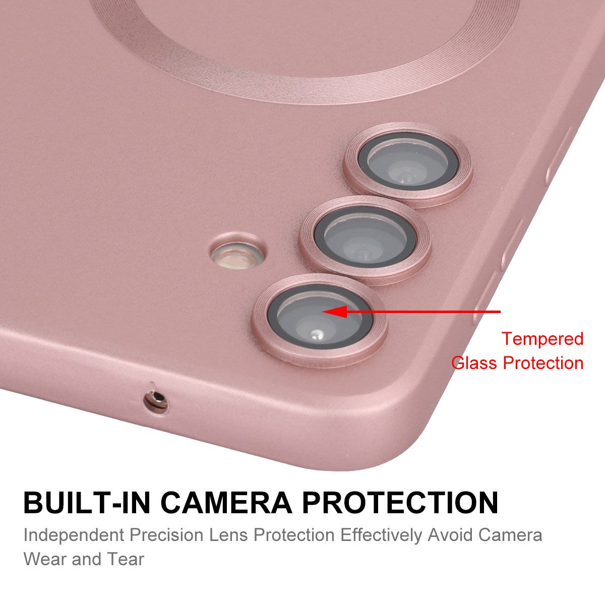 Samsung Galaxy A57 ENKAY Fleksibelt Plastik Mobilcover - MagSafe Kompatibel - Sort