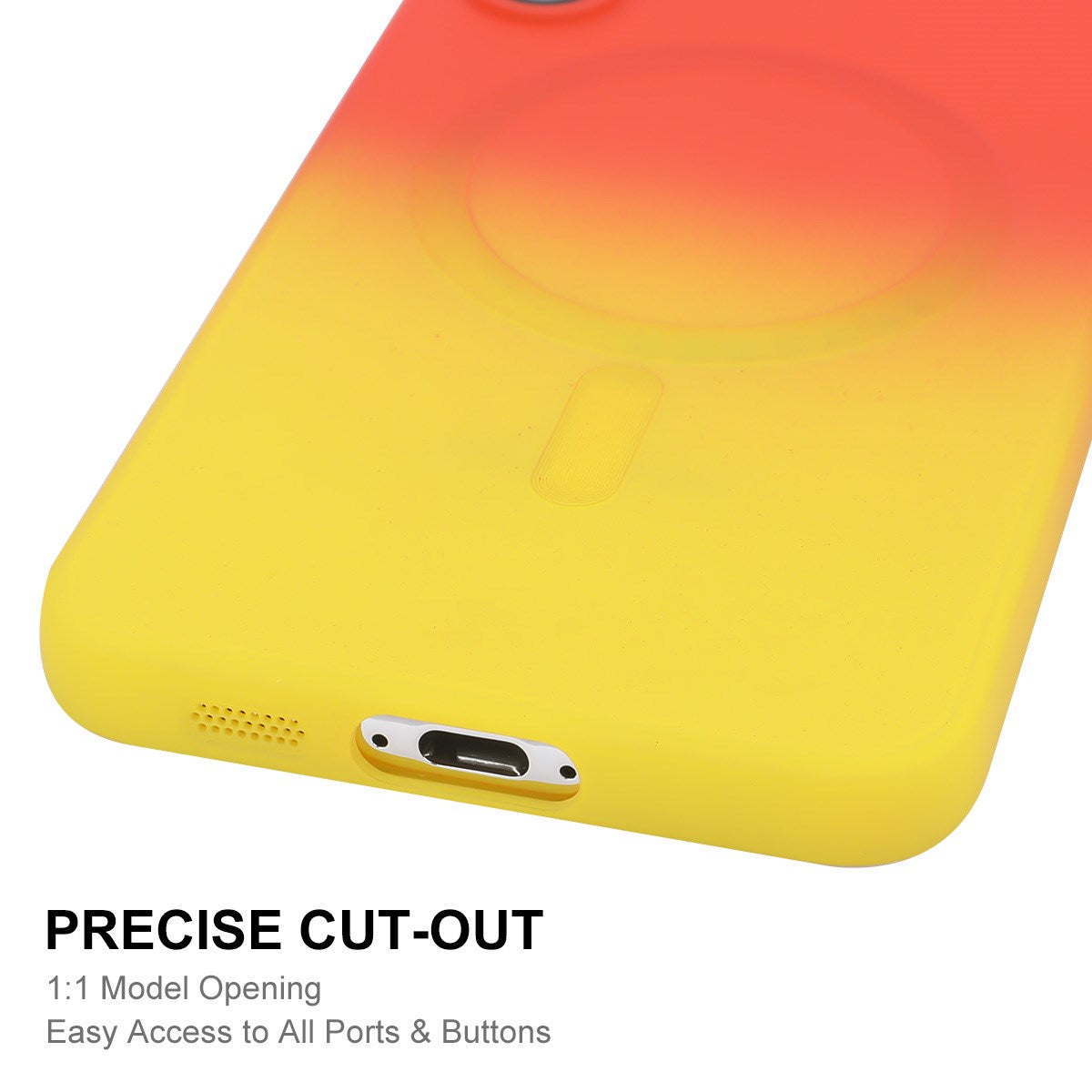 Samsung Galaxy A57 ENKAY Gradient Silikone Bagsidecover - Lyserød / Blå