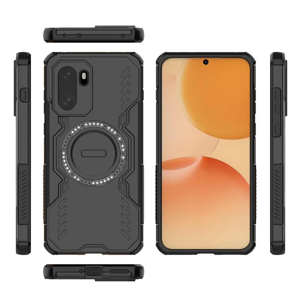 OnePlus 15R EIDERWOOD Håndværker Cover - Varmeafledning - MagSafe Kompatibel - Sort