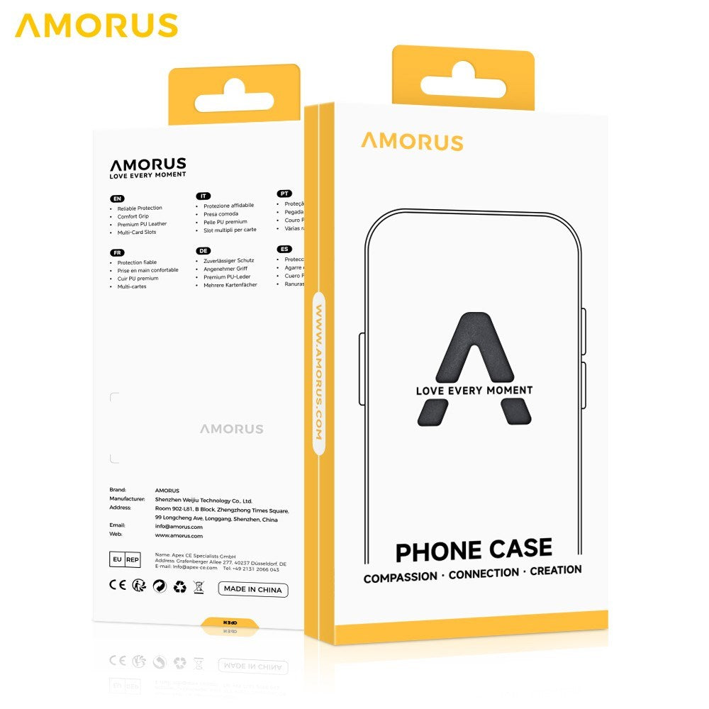 AMORUS Nothing Phone (3a) Lite Fleksibelt Plast Bagside Cover - Mørkerød