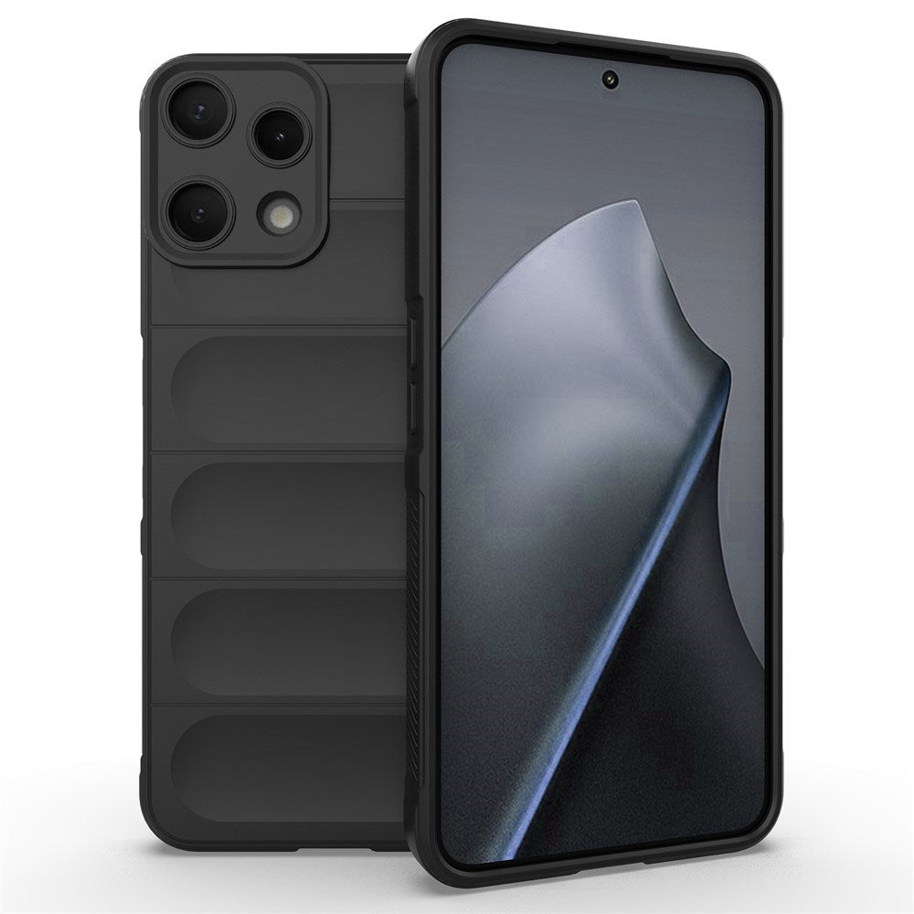 AMORUS Nothing Phone (3a) Lite Fleksibelt Plast Bagside Cover - Sort