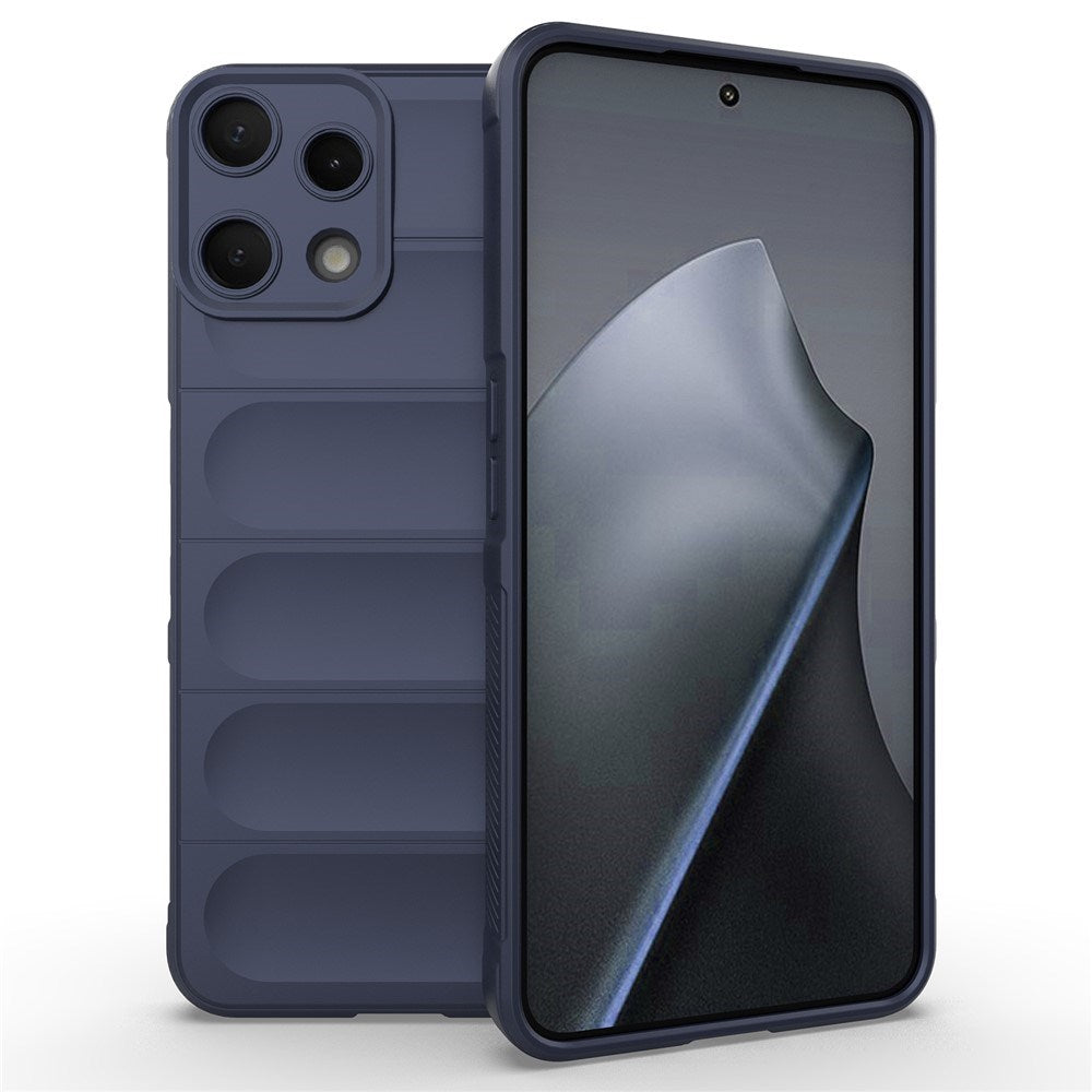 AMORUS Nothing Phone (3a) Lite Fleksibelt Plast Bagside Cover - Mørkeblå
